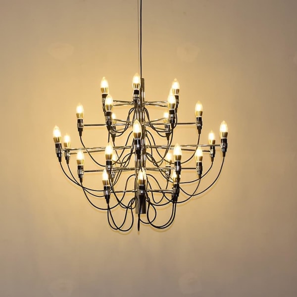 Ecolight™ 30-lampig 85 cm ljuskronalikes metall
