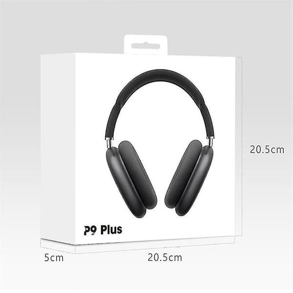 P9 Plus TWS Bluetooth-hodetelefoner med mikrofon for spill