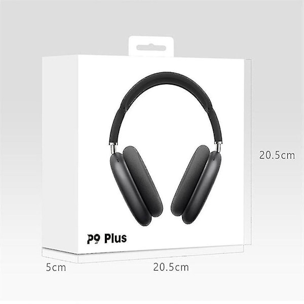 P9 Plus TWS Bluetooth-øretelefoner Mikrofon Spilheadset