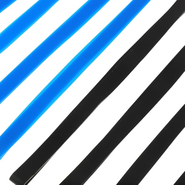 8 st flexibla silikonfästband 13 cm elastiska multifunktionella bento-lådor och bokbindningsremmar