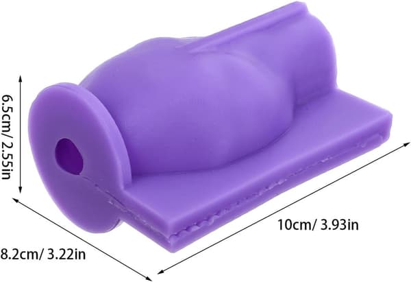 Hjerteformet silikonform Valentinsdag DIY håndverk stearinlysform for feriedekorasjon