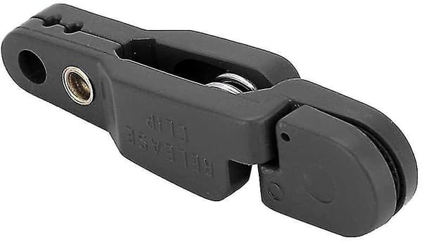 Snap Release Clip, Outrigger Clip Til Vægtplanerbræt Outrigger Downrigger Power Grip Sort 1stk