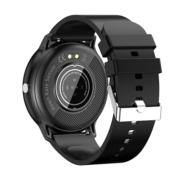 Smartwatch Hjertefrekvens Blodtryk Søvn Trin Tælling Sport Kvinder Mænd Ur Ring Gold