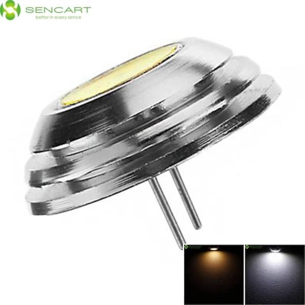 4 st 2W LED-spotlight 3000Lm G4 COB Dimbar