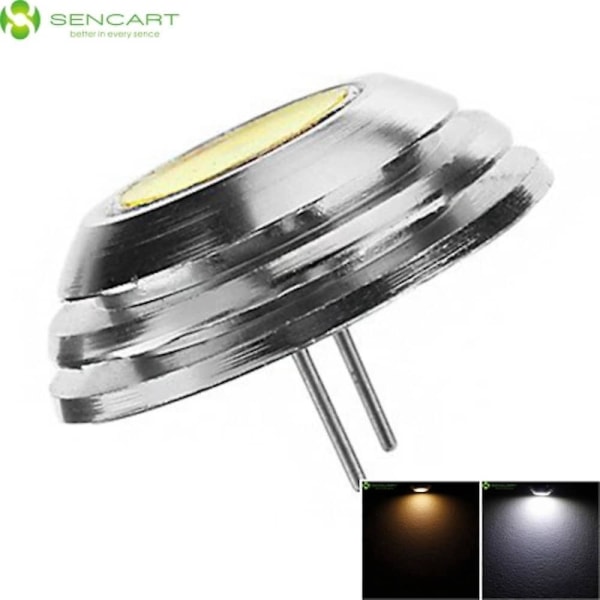 4 stk. 2W LED Spotlight 3000Lm G4 COB Dæmpbar