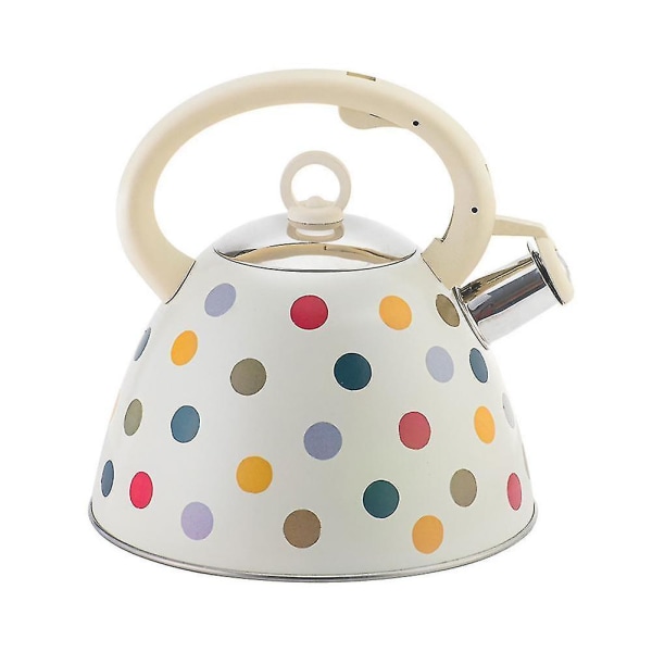 3l Stainless Steel Whistling Tea Kettle Teapot Heat Utensils