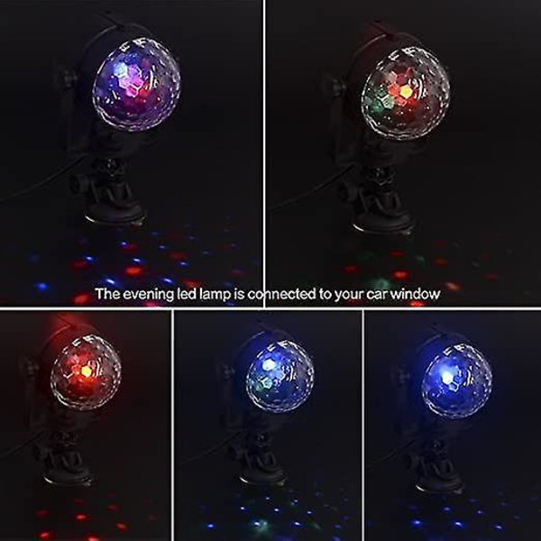 Dj Disco Scene Lys Mini Rom Dekor Ball Lys USB
