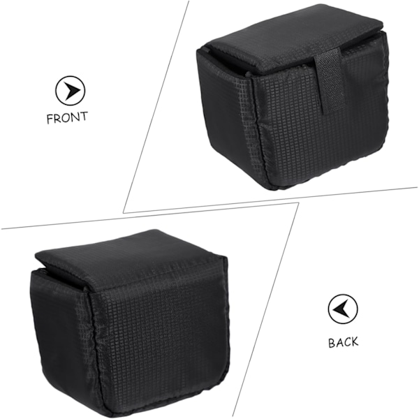 2 st Polyester Linspåse Väska för DSLR Kameralins Vattentät Stötsäker SLR Fodral Skydda Din Utrustning