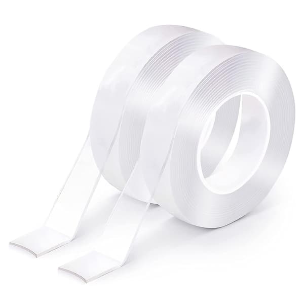 2-pack 5m Dubbelsidig Stark Tejp för Hemmet