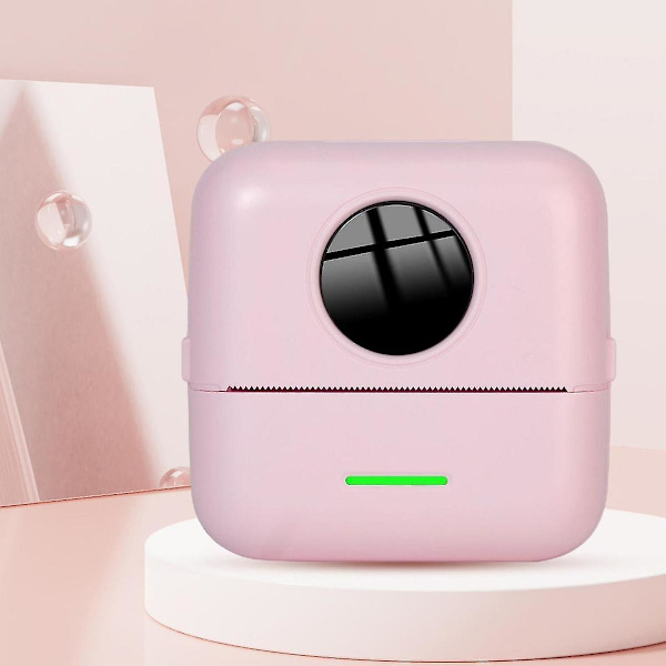 Mini Termisk Printer, Termisk Mærkningsmaskine, Lille Mærkningsmaskine Hd Fejlprinter Højskole Og Ungdomsskole Elever Lektiehjælp Indsæt