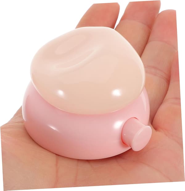 2 stk påfyllbare leppepomadebeholdere Mini hudpleiereisebeholdere