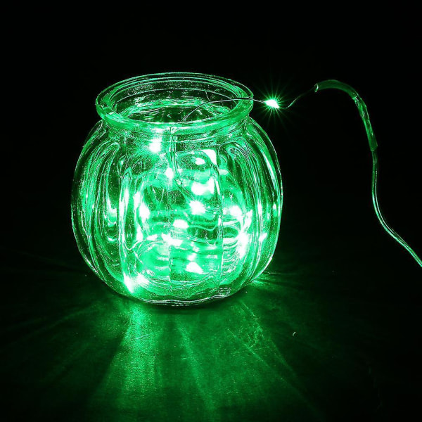 Waterproof 30 LED Silver Wire String Indoor Outdoor Lamp