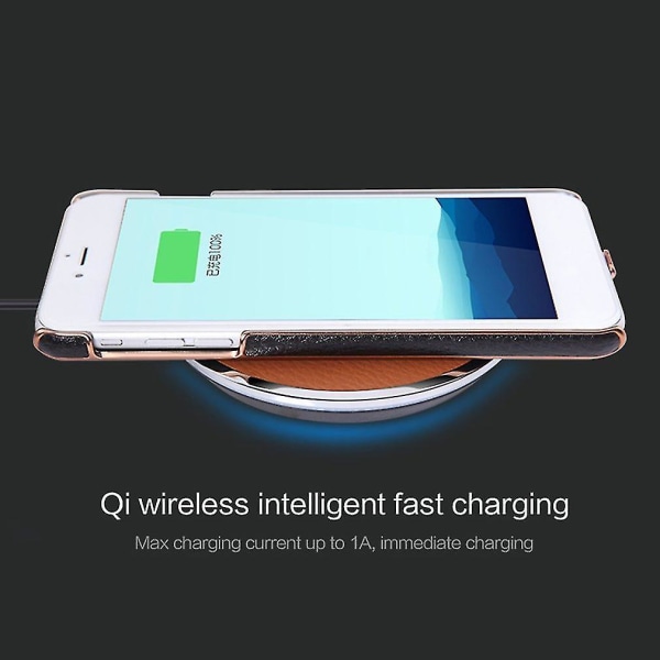 Magnetisk bilholder trådløst etui til iPhone 6 6s 6 Plus