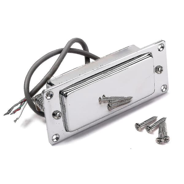 Chrome Silver Mini LP Gitarr Humbucker Pickup Förseglad Pick Up Musik Reparationsdelar
