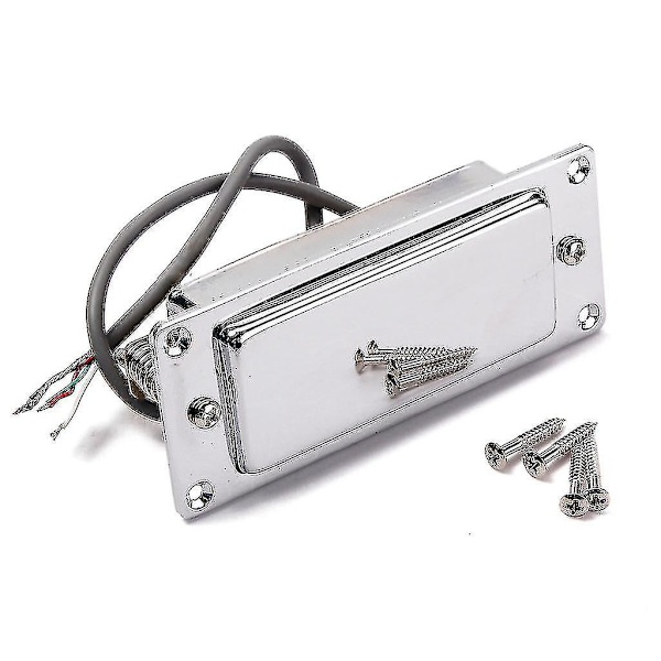 Chrome Sølv Mini LP Gitar Humbucker Pickup Forseglet Pick Up Musikk Reparasjonsdeler