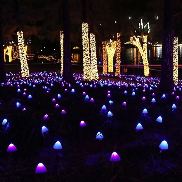 Solar String Lights Have Led Mushroom Vandtæt 5m-20leds