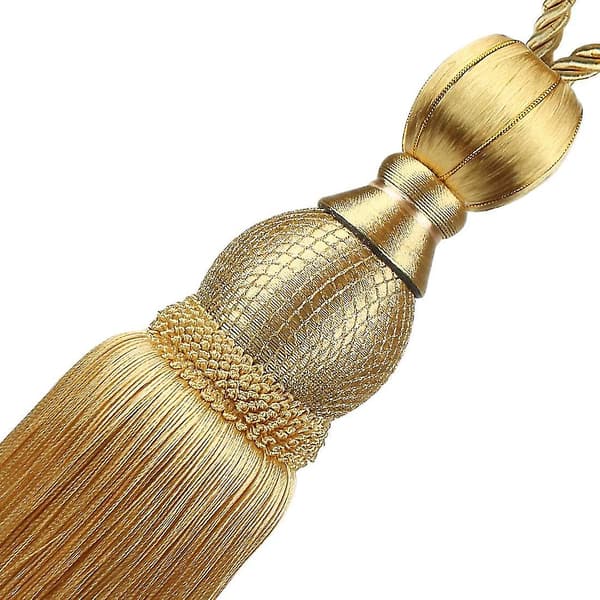 Gardinknytningar för Hemmet (Guld), 2-pack