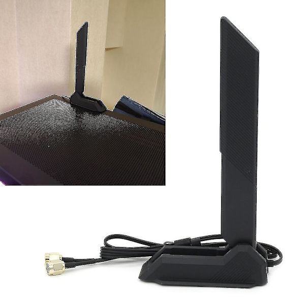 Magnetisk Wifi 6e 2t2r-antenn 2.4g 5g 6g Förstärkare Aorus Antenn Nätverkskort-yuhao