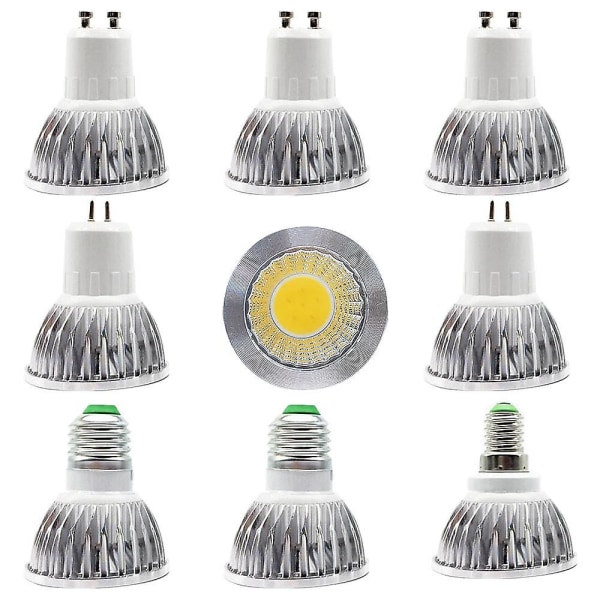 9 kpl 12 W LED-lamppu Spottivalo 1200 lm E14 E26 E27 Gu10 Gu5.3