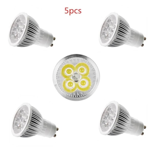 5st 4w Led Spotlight 350lm E14 Gu10 Gu5.3 4 Led Beads Dekor