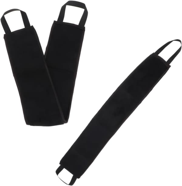 3 st badskrubbhandduk för massage lång remsa badhandduk sololjeremsa