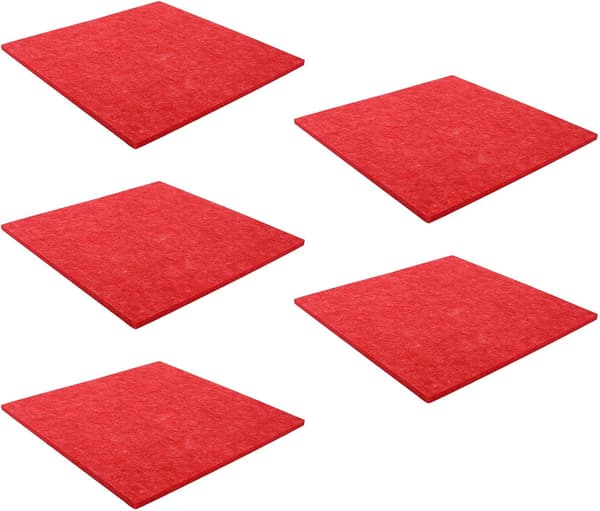 5 stk. filtpanel lydisolasjonsplate akustisk absorpsjonslydisolerende panel