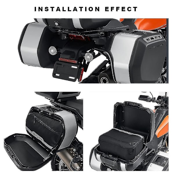 Sidetaskeforinger til Pan America 1250 S Pa1250 1250s 2021 Sport, Topboksforing, Indre Taske, Sadeltaske, Bagageposer merge