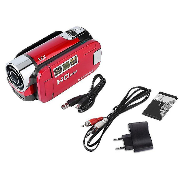 2,7 tommer TFT LCD HD 720p Digital Videokamera 16x Zoom
