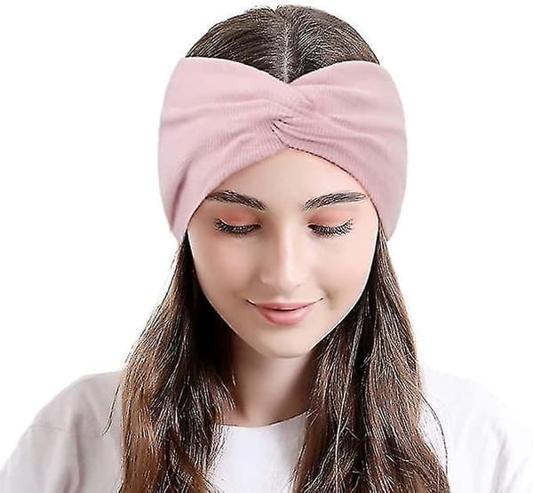 4-pack Korsade Hårband Yoga Hårband Elastiska Breda