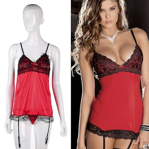 Sexy Lace BH-sæt Push Up Kvinders Lingeri Underundertøj