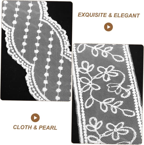 Fasjonabelt langt skjerf 2 stk. nettingblonde skjerf lett pustende elegant design