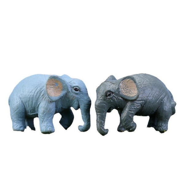 Cute Elephant Miniature Toys Fairy Garden Figurines Micro Landscape Mini