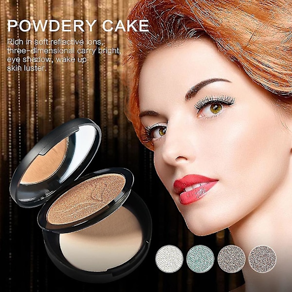 Ansiktsmakeupverktyg Ansiktspulver Naturligt Highlighterpulver