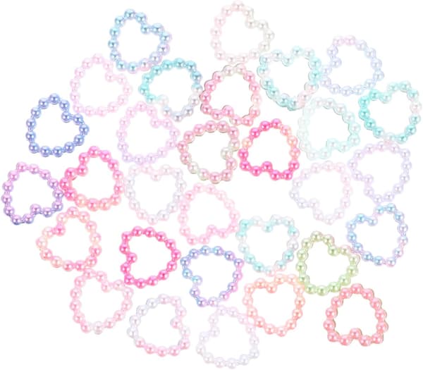 1 pose perle neglekunst tilbehør til DIY manicure delikate negledekorationer