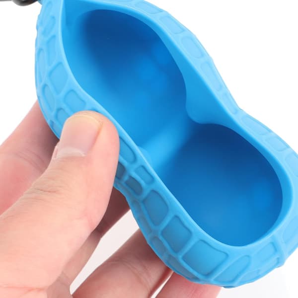 Golfboldhylster 2 stk. silikonebeskytter med klips Bærbar elastisk golfboldholderpose