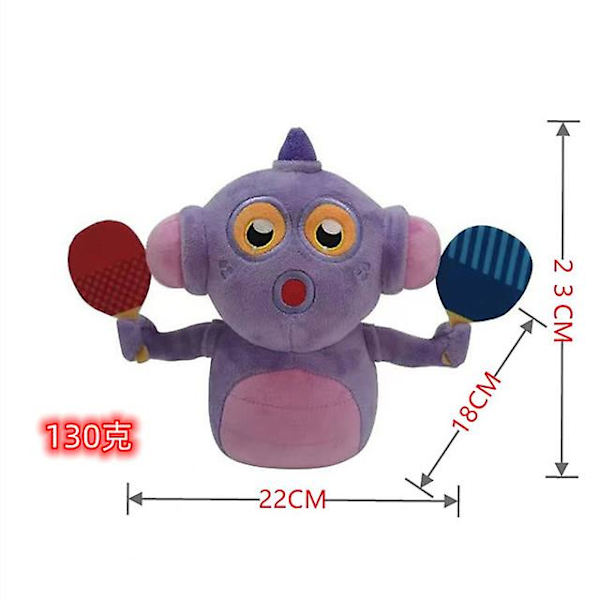 Sjungande Monster Leksaker Plyschmonster Wubbox Figurer Skräckdocka Pojkar Flickor Leksaker 23CM
