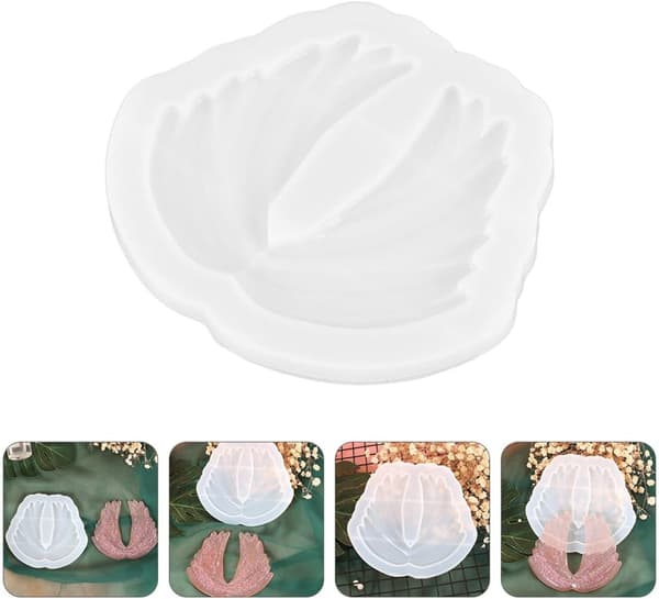 DIY silikonvingeform for håndlaget harpiksstøping, formet dekorativ form