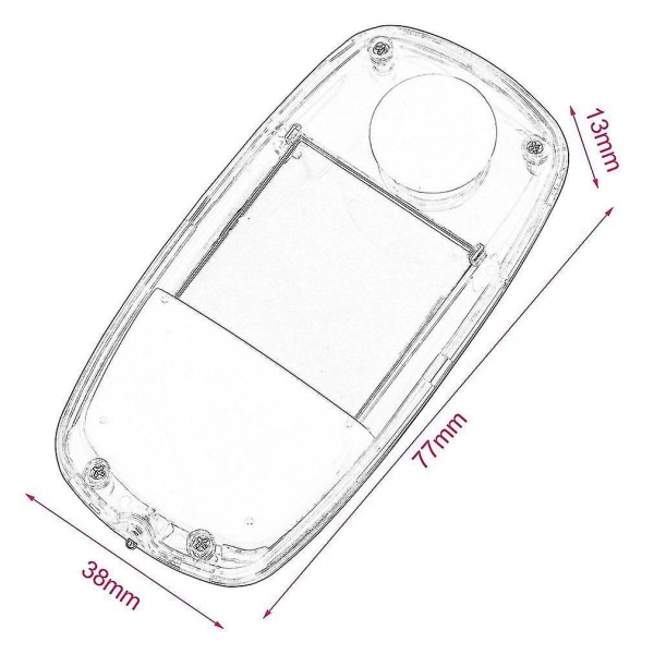 LCD Digital Solcellsdriven Fönstertermometer Temperaturmätare