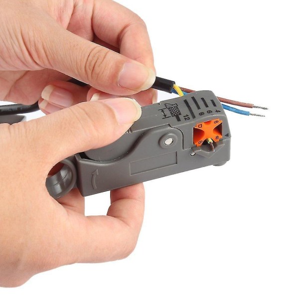 Roterende Koaksialkabel Kutterverktøy Rg58 Rg6 Stripper Kutter