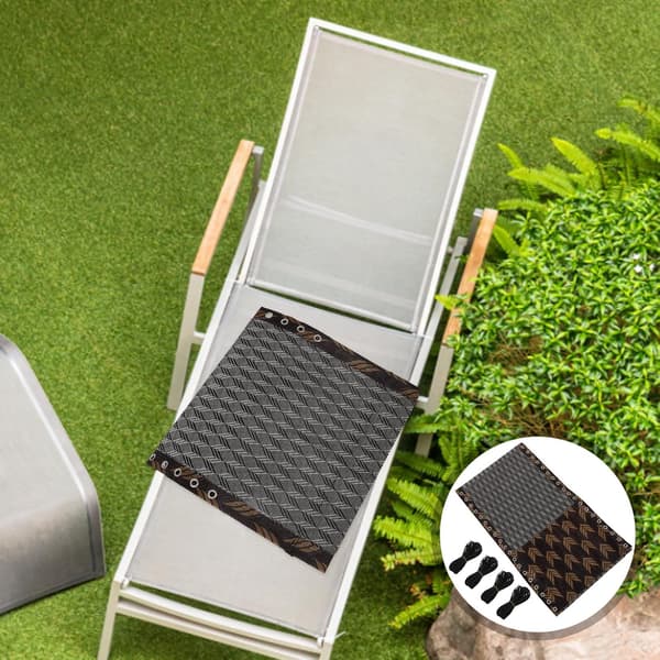 Erstatningsstoff til terrassestol med pustende stoffmateriale og solid design