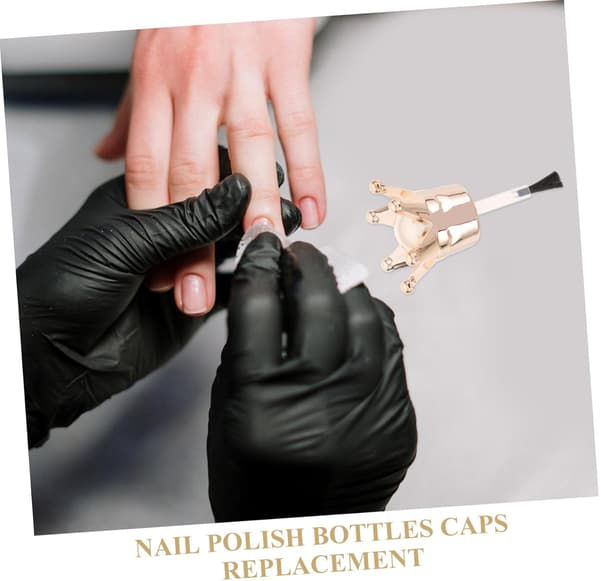 10 st nagellacksflasklock Borstgel Nagellack Ersättningslock