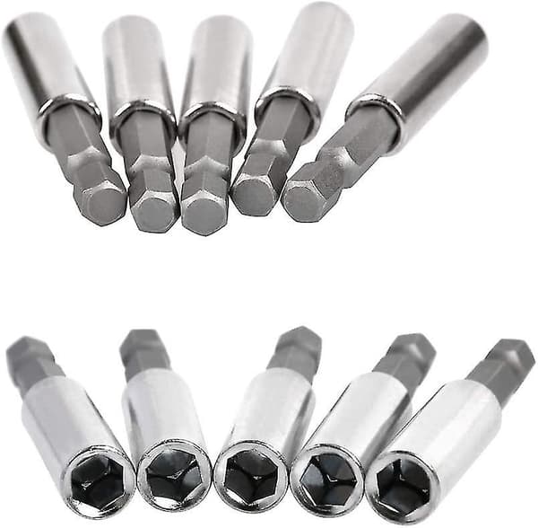 60mm Magnetiskt Mutterdrivningssats, 6.35mm Skruvmejslar Bitshållare