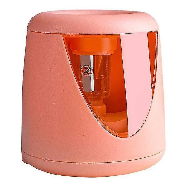 Elektrisk Blyantspisser, Automatisk Student Tegning Blyant Automatisk Blyantspisser Elektrisk Blyant Svinger (rosa)(1 stk)