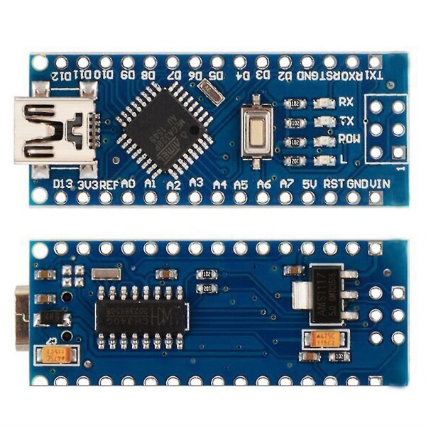Arduino Nano V3.0 Atmega328p Mini Module Board Ingen Bootloader.
