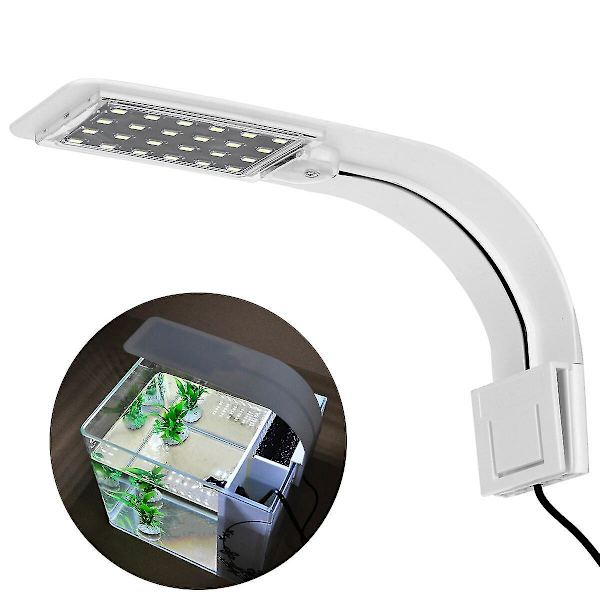 Ueetek Slank LED Akvarielys Plantevækst Klipslampe