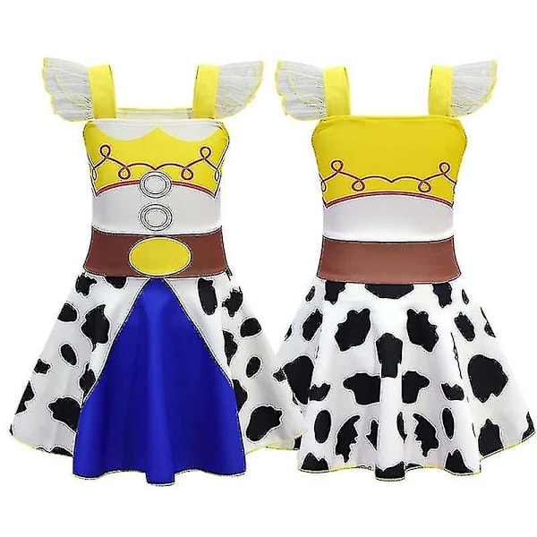 Barnflickor Leksak Jessie Kostym Kortärmad Outfit 4-5 Years