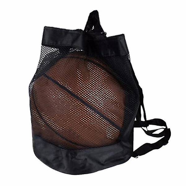 Basketbollryggsäck Oxfordduk Axelväska 1st svart