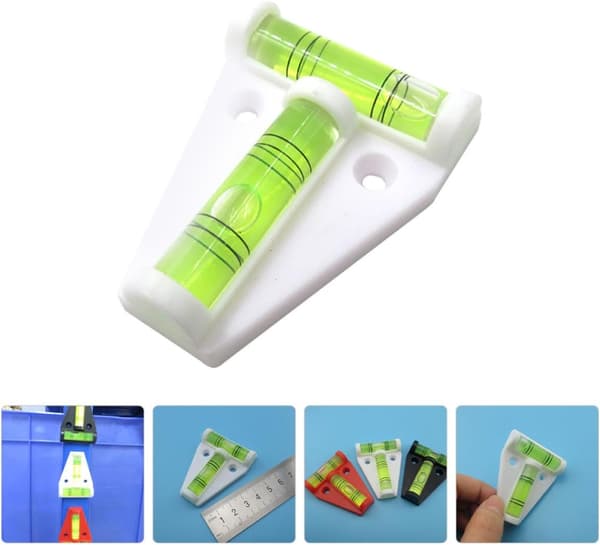 Mini magnetisk T-formad vattenpassbubbla med låg profil och magnetisk design