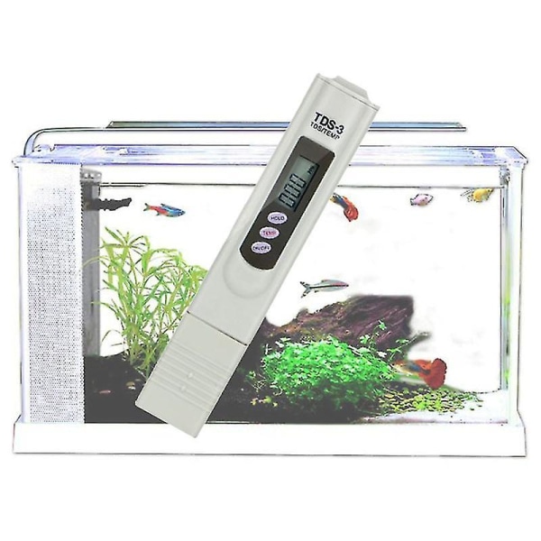 TDS-testauskynä Aquarium Fish Yank -veden kovuusmittari