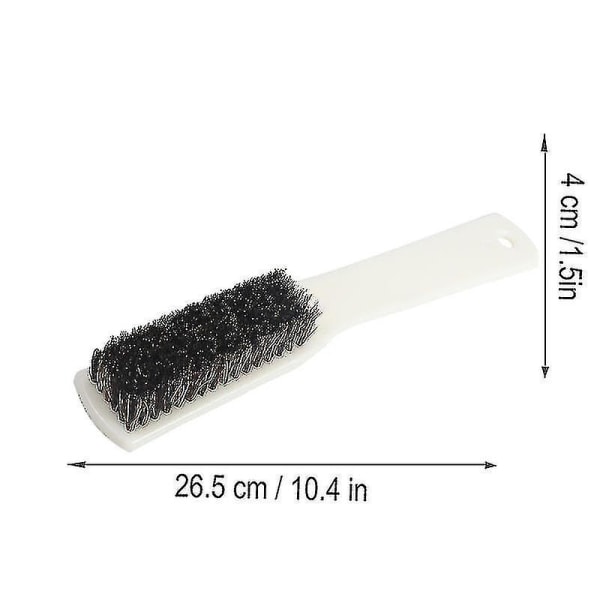 Bristle Scrub Brush Bekvämt grepphandtag Boar Hair Borste för rengöring